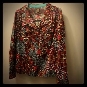 XL Multi colored jacket.